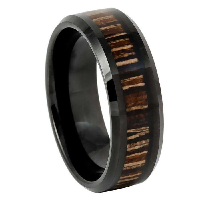 No Cap-Men's Tungsten Wedding Band