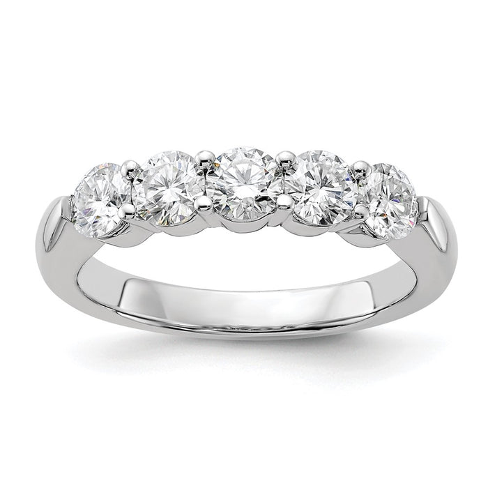 14kw 1 1/6ct. G H I True Light Moissanite Band