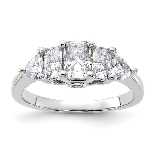14kw 1 3/4ct. G H I True Light Moissanite Engagement Ring