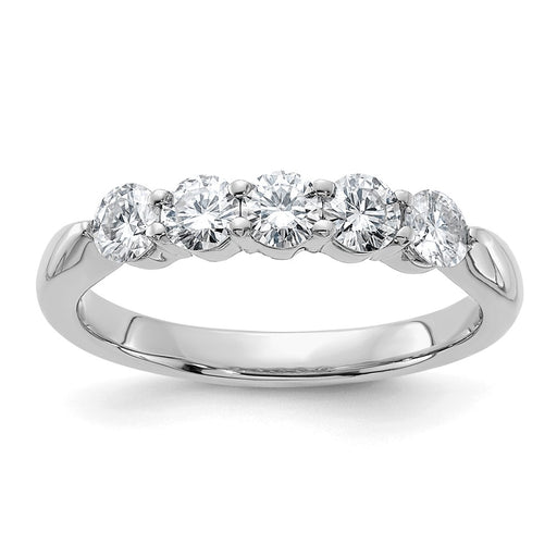 14kw 3/4ct. G H I True Light Moissanite Band