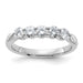 14kw 3/4ct. G H I True Light Moissanite Band