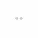 14k White Gold Round Stud Earrings (4.0 mm) Earrings Angelucci Jewelry   
