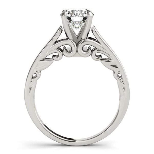 Antique Style Solitaire Engagement Rings, 1 Cttw, 14-Karat Rings Angelucci Jewelry   
