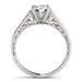 14k White Gold Cathedral Design Diamond Engagement Ring (1 1/4 cttw) Rings Angelucci Jewelry   