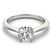 8 Prong Solitaire Engagement Ring, Double Prong Set, 14-Karat, 1 cttw Round-cut Rings Angelucci Jewelry   