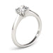 8 Prong Solitaire Engagement Ring, Double Prong Set, 14-Karat, 1 cttw Round-cut Rings Angelucci Jewelry   